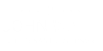 John Wahl for Lieutenant Governor